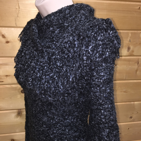 Gray Cowl Neck Marled Sweater NWOT - Picture 8 of 8